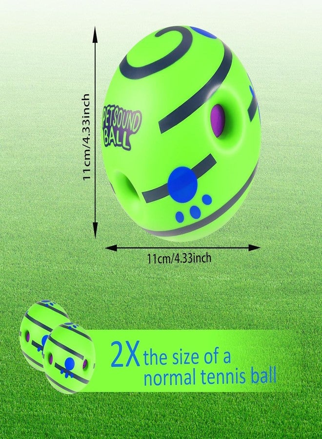Agirav Tails Interactive Sound Ball for Dogs and Puppies| Fun Squeaky Sounds | Pet-Safe Materials| Suitable for All Dog Breeds | Size - Large Fun Giggle Sounds When Rolled or Shaken, Pets Know Best - Image 5